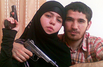 BLACK WIDOW TERRORIST AND HER RECRUITER